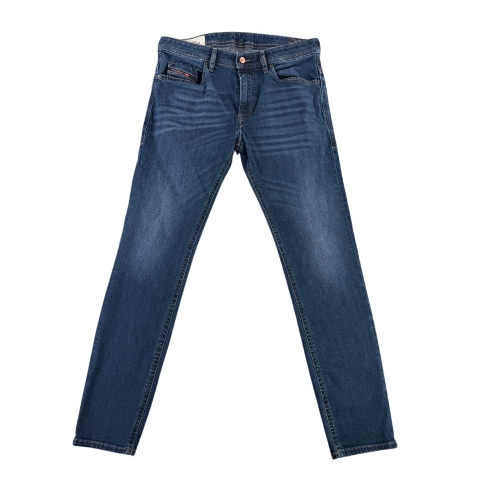 Diesel Thommer Jeans Mens 33x32 Blue Slim Stretch 009MA Denim Pants Lyocell